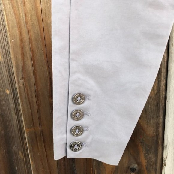 Karen Millen England Sail Pants High Waist Button - Picture 2 of 6